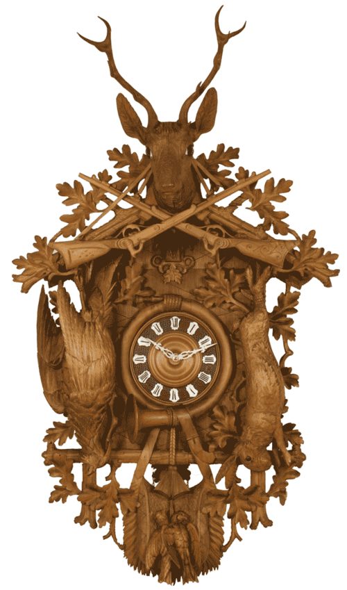 A cuckoo clock, symbol of the Black Forest