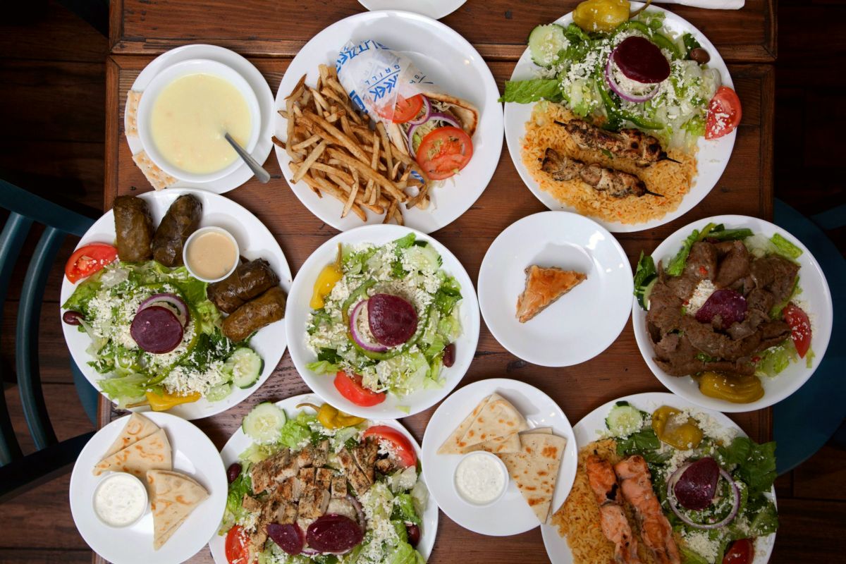 Lokales Essen und Trinken - Greece