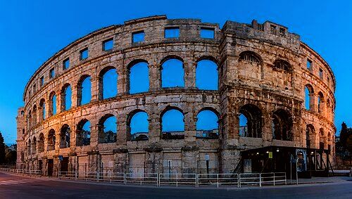 Pula Arena in Pula
