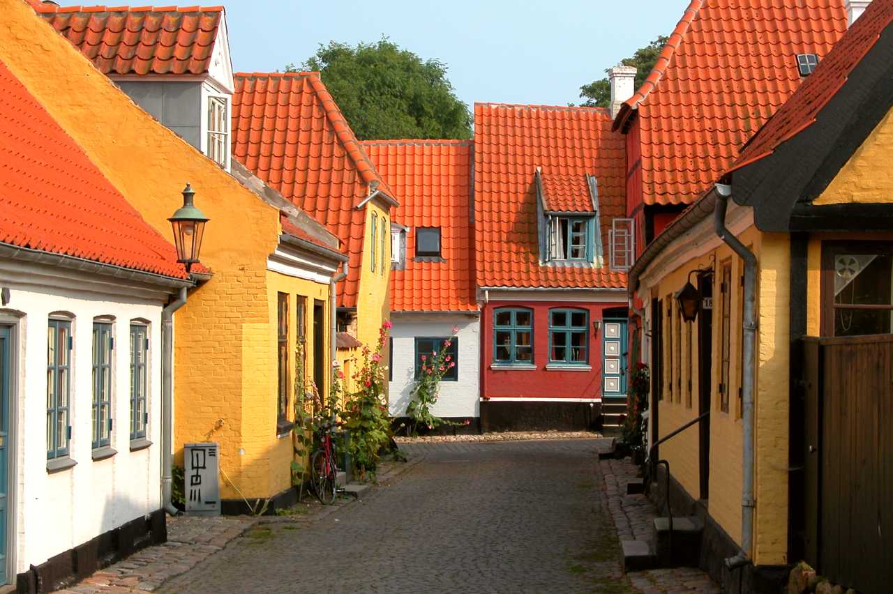 Ærøskøbing on the island of Ærø