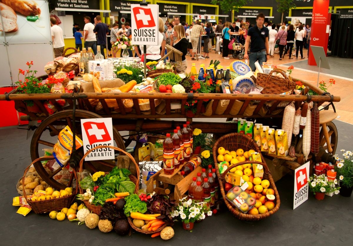 Lokales Essen und Trinken - Switzerland