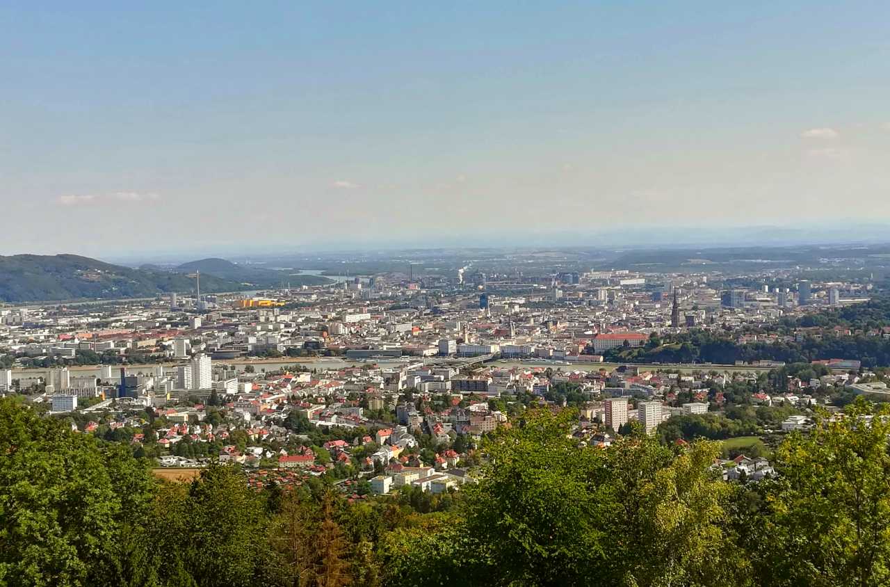 View from Pöstlingberg