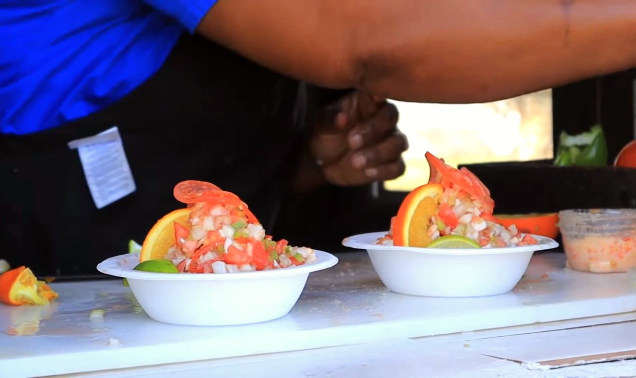 Lokales Essen und Trinken - Bahamas