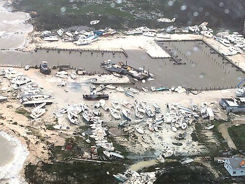Hurricane Dorian's destruction in the Bahamas