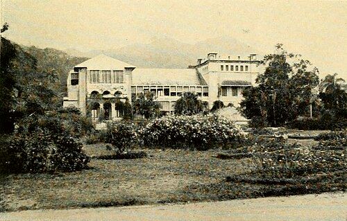 Government House, Port of Spain, 1914 (The Office of the President of Trinidad and Tobago as of 
1 August 1976)
