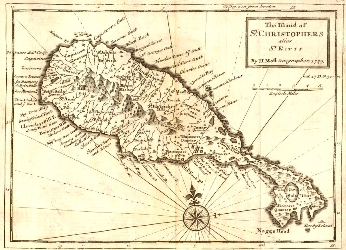 Geschichte - Saint Kitts and Nevis