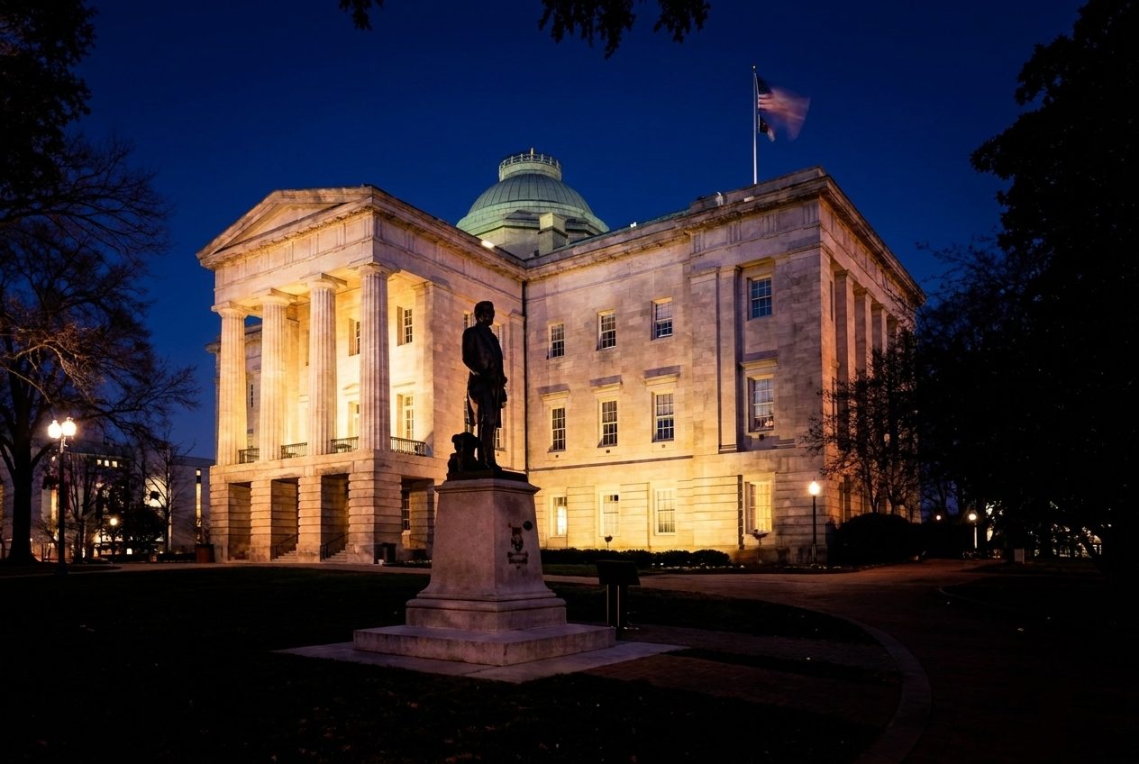 Besuch des North Carolina State Capitol