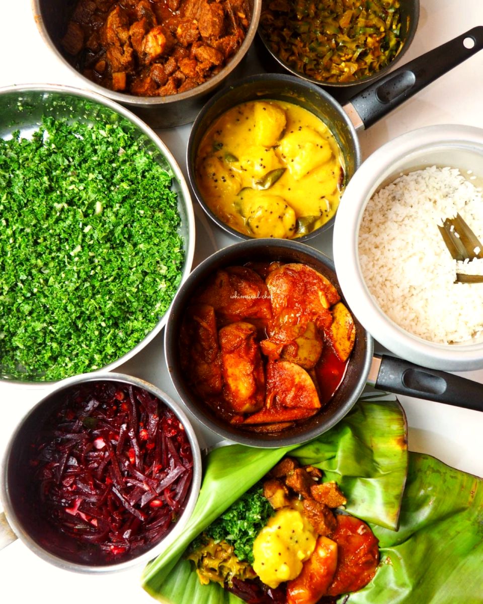 Lokales Essen und Trinken - Sri Lanka