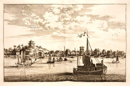 "Ufu". Nieuhof: L'ambassade de la Compagnie Orientale des Provinces Unies vers l'Empereur de la Chine, 1665