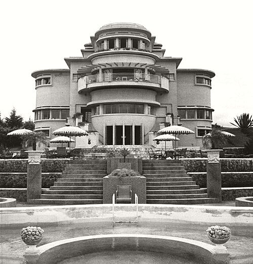 Villa Isola, is an art-deco building in the northern part of Bandung, now it serves as the rectorate building of Indonesia University of Education.
