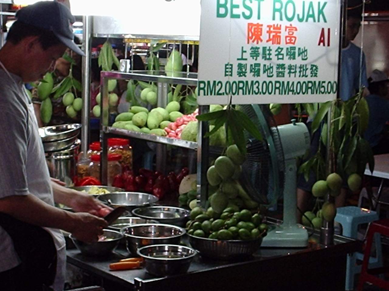 Lokales Essen und Trinken - Penang