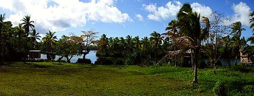 Typical view of Lake Tegano. Taken September 2008