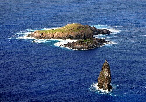 Motu Nui islet, part of the Birdman Cult ceremony