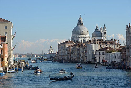 The Grand Canal of Venice. The city of Venice is among the world's top 100 destinations.