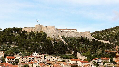 Spanish Fortress in Hvar town
