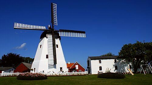 An 1877 windmill at Aarsdale