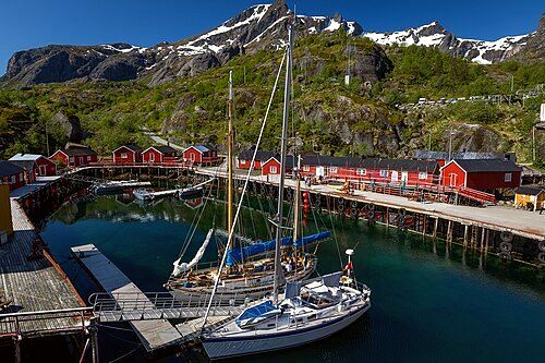 Nusfjord in Lofoten, Norway