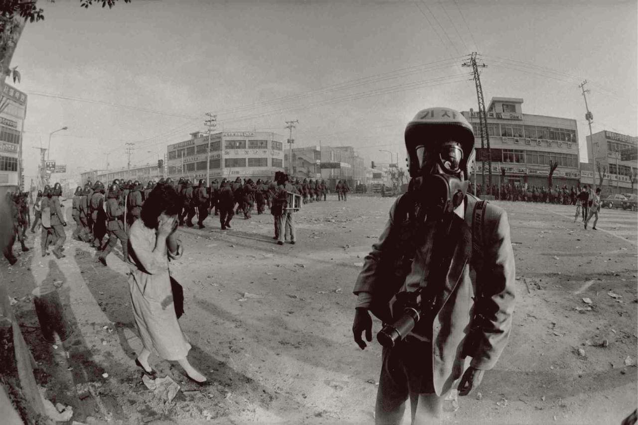 Juan-dong, Incheon attacked with tear gas in May 1987