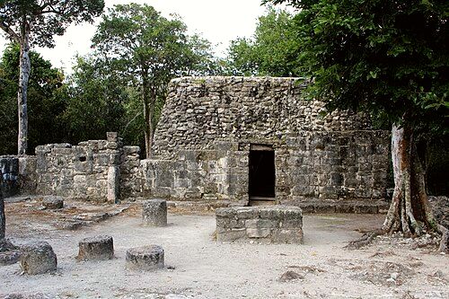 Maya ruins of San Gervasio