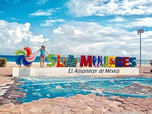 Isla Mujeres is among the smallest islands in the Caribbean.