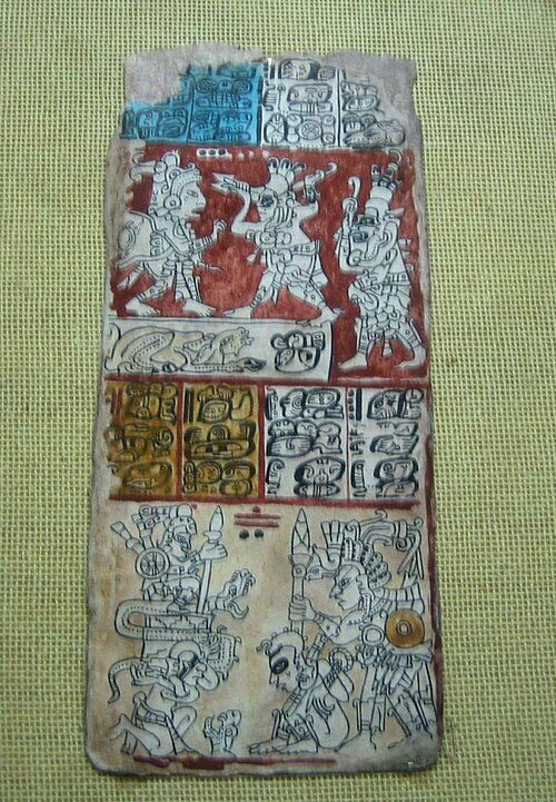 Displayed copy of the Maya Codice in Chetumal, since 2006