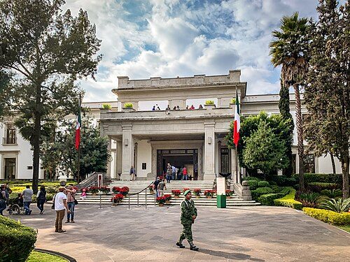 Los Pinos, now a cultural space, Mexico City