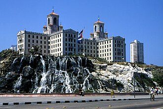 Hotel Nacional in Havana. The hotel's guestlist includes Frank Sinatra, Winston Churchill and Ernest Hemingway, and also played host to the infamous Havana Conference in 1946