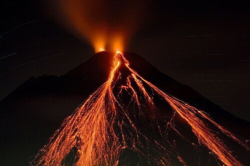 Arenal Volcano is a main destination in Costa Rica, San Carlos, Alajuela.