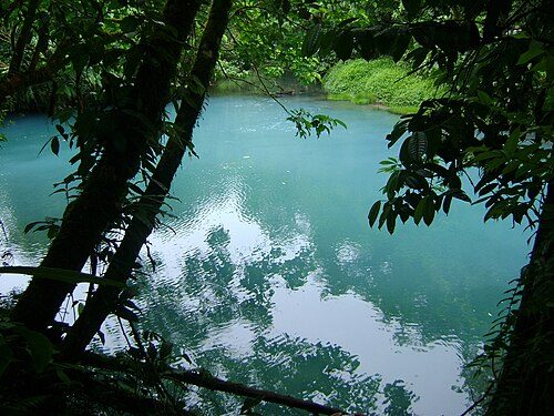 Celeste River, located at Tenorio Volcano National Park, is among the most popular destinations by both foreign and domestic tourists.