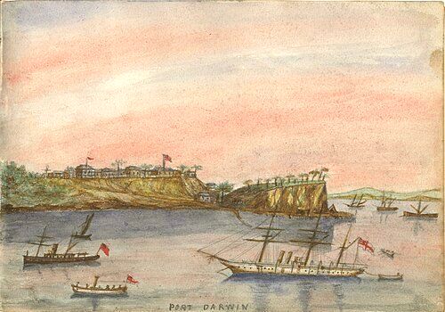 Port Darwin, 1886