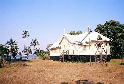 Nguiu Catholic church in 2005