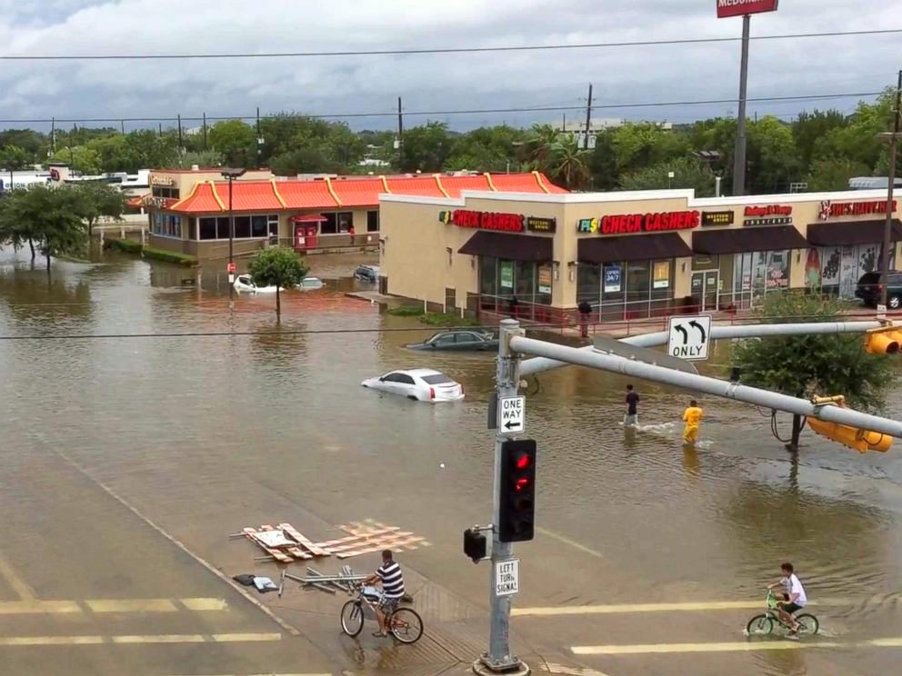 Hurricane Harvey flooding