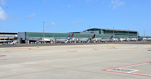 Cape Town International Airport caters to a large number of tourists each year