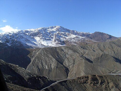 The Atlas mountains
