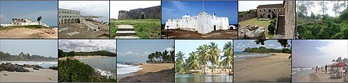 Tourism destinations in Ghana[22]