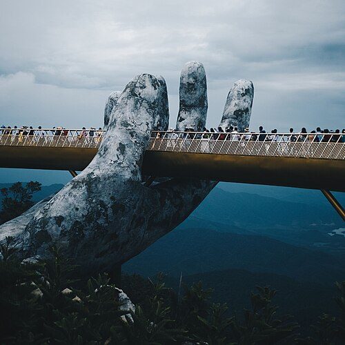 The Golden Bridge at Bana Hills
