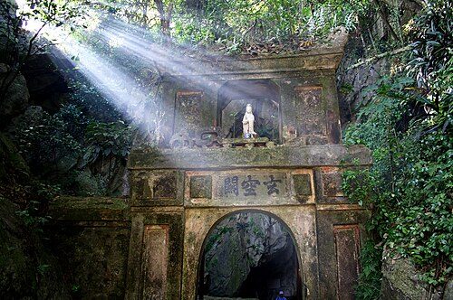 The Gate leading to the Marble Mountains, a popular tourist destination