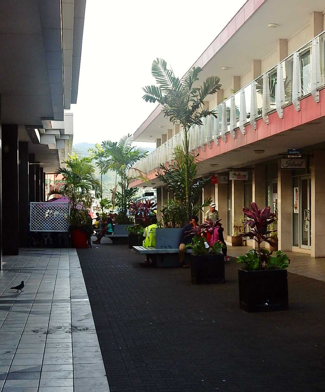 A mall in Apia