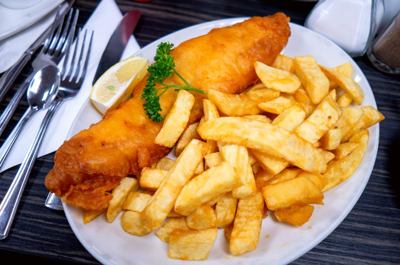 Lokales Essen und Trinken - London