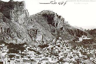 Old Gümüşhane city, 1910s Ottoman era postcard