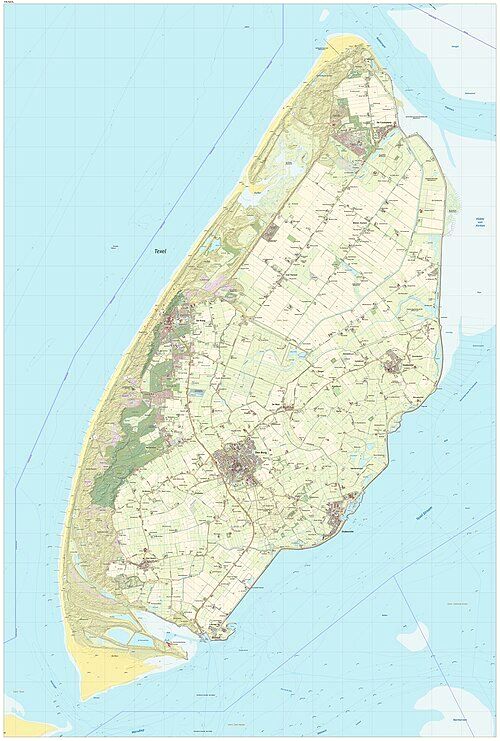 2014 map of Texel
