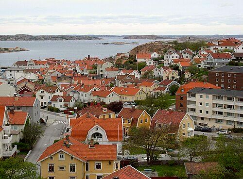 Lysekil, an old fishing village in Bohuslän