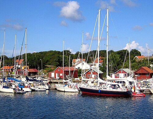 The narrow sound between North and South Koster.