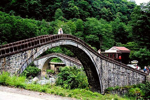 Double Bridge in Artvin Province.