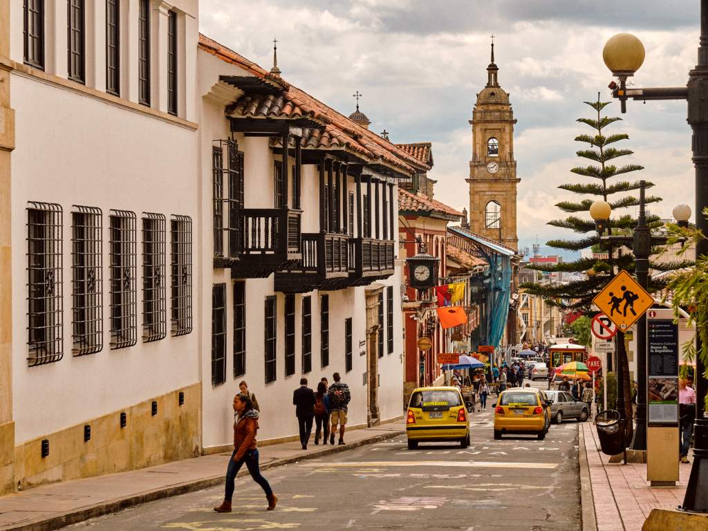 Lokales Essen und Trinken - Bogotá