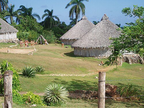 According to descriptions that survive, the homes of the prehistoric inhabitants of the city may have looked very similar to these Taíno culture huts in Baconao