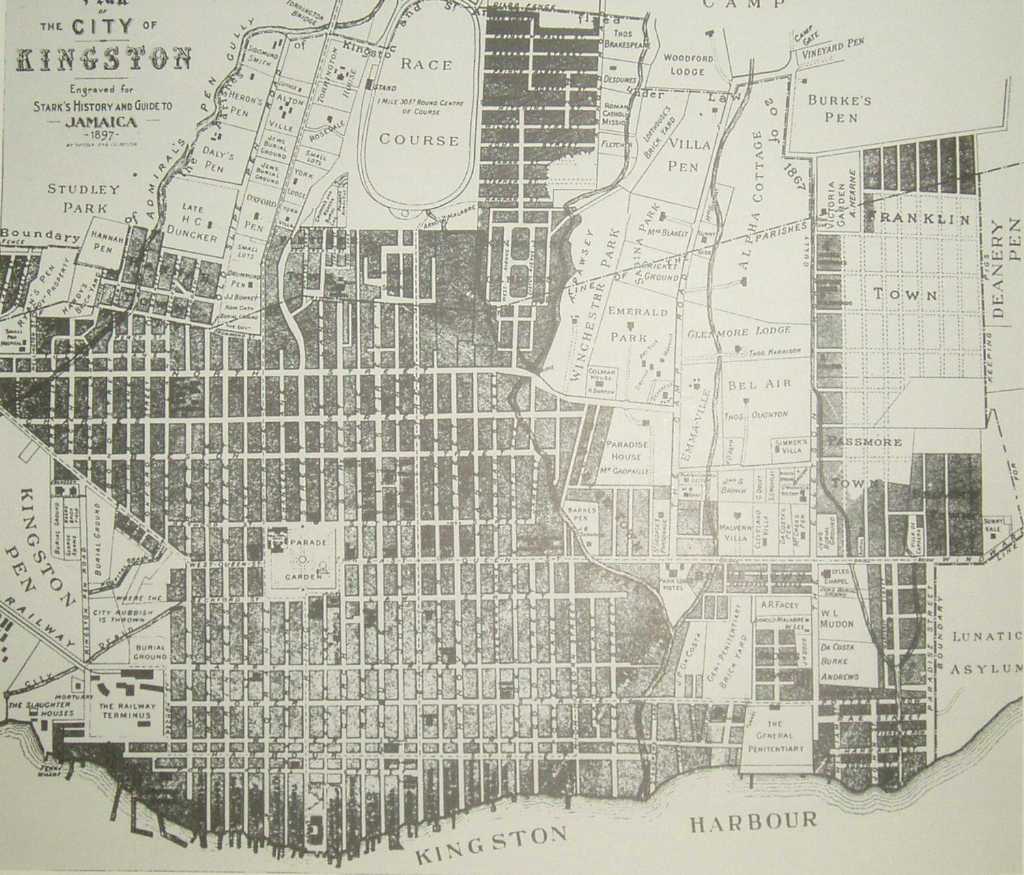 Map of Kingston, 1897