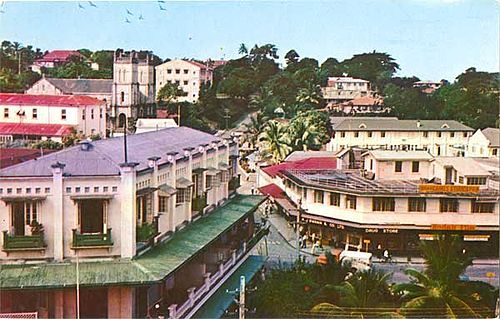 Suva Central Business District in the 1950s