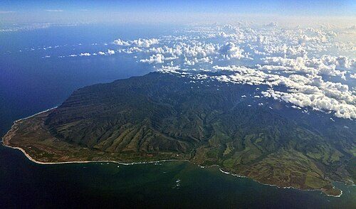 Aerial view of Kauaʻi