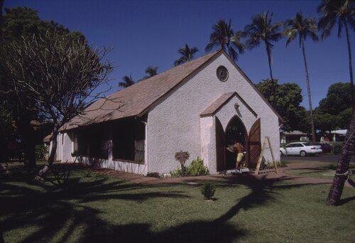Exterior of Holy Innocents Church c. 1994. Photograph by Alan Gowans. National Gallery of Art Library.